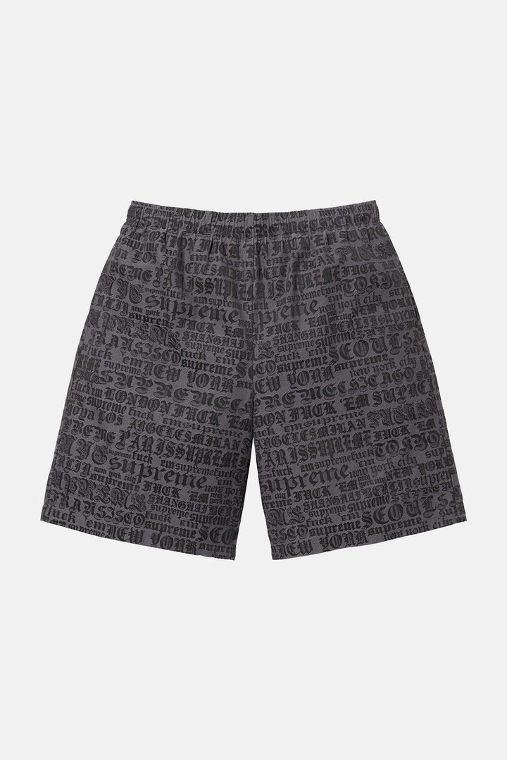 Cities Jacquard Short Black
