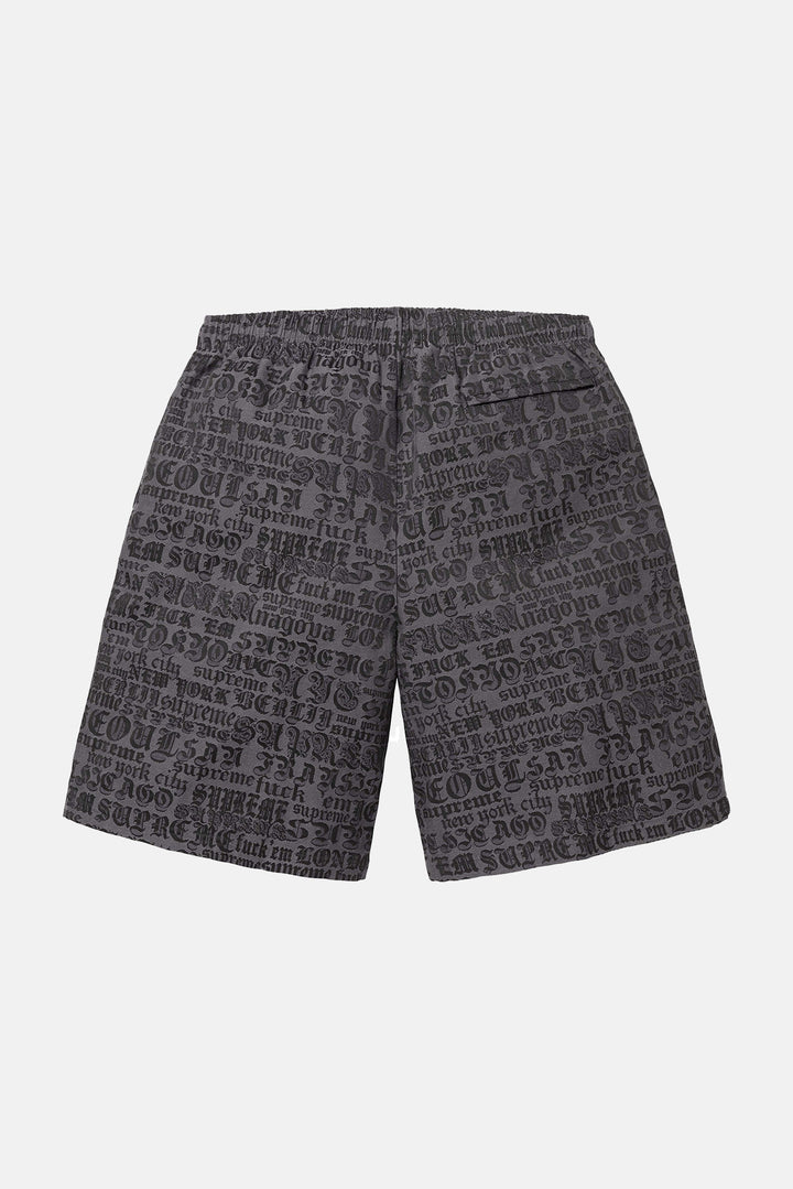 Cities Jacquard Short Black