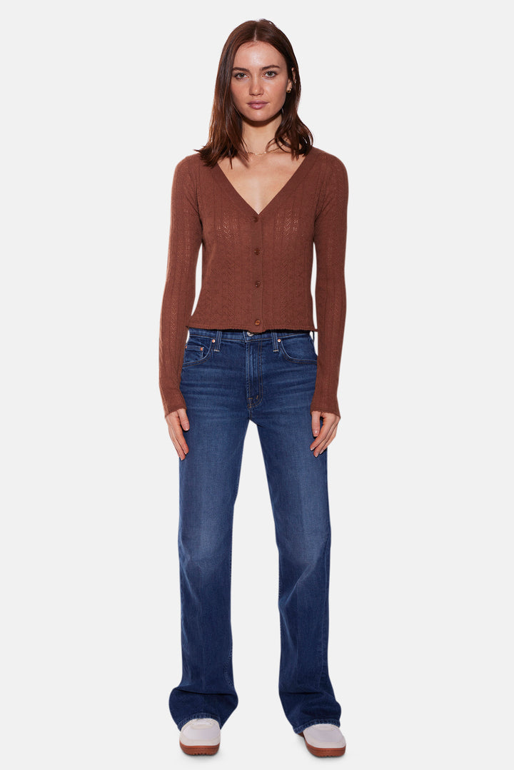 Claire Pointelle Cardigan Henna