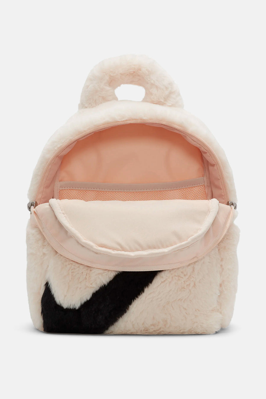 Mini faux sale fur backpack