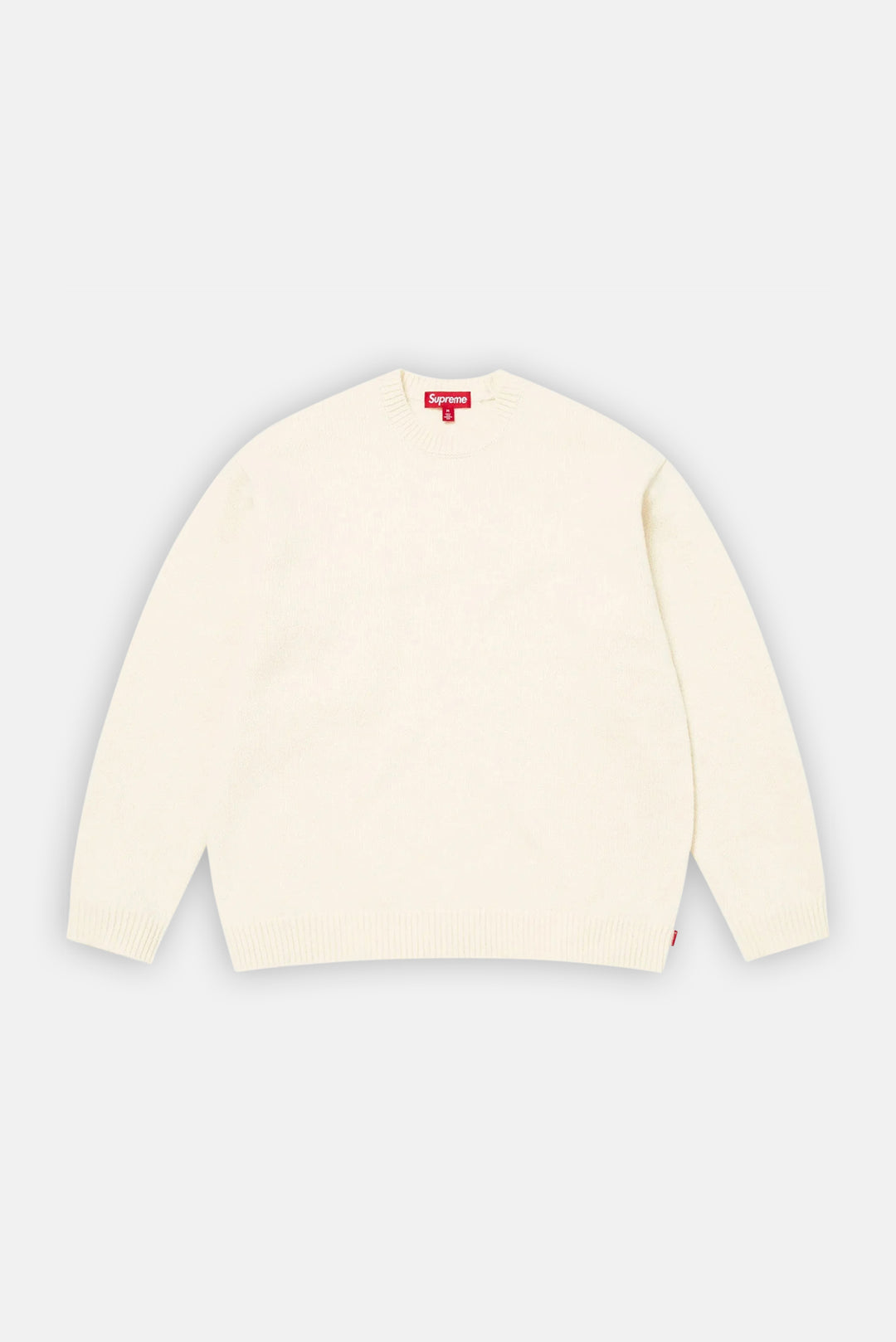 Angora Script Sweater Ivory