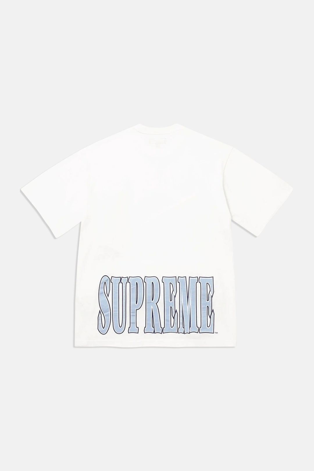 Supreme Cracked Stretch S/S Top White