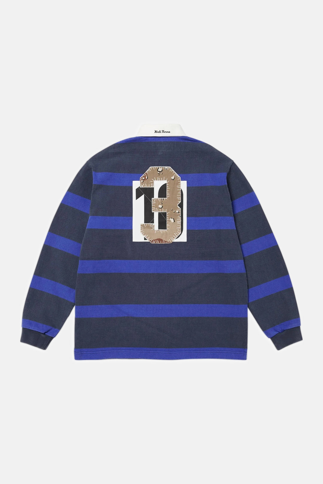 Double Applique Rugby Navy