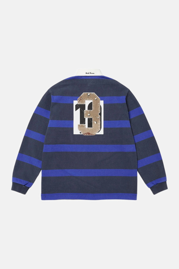 Double Applique Rugby Navy