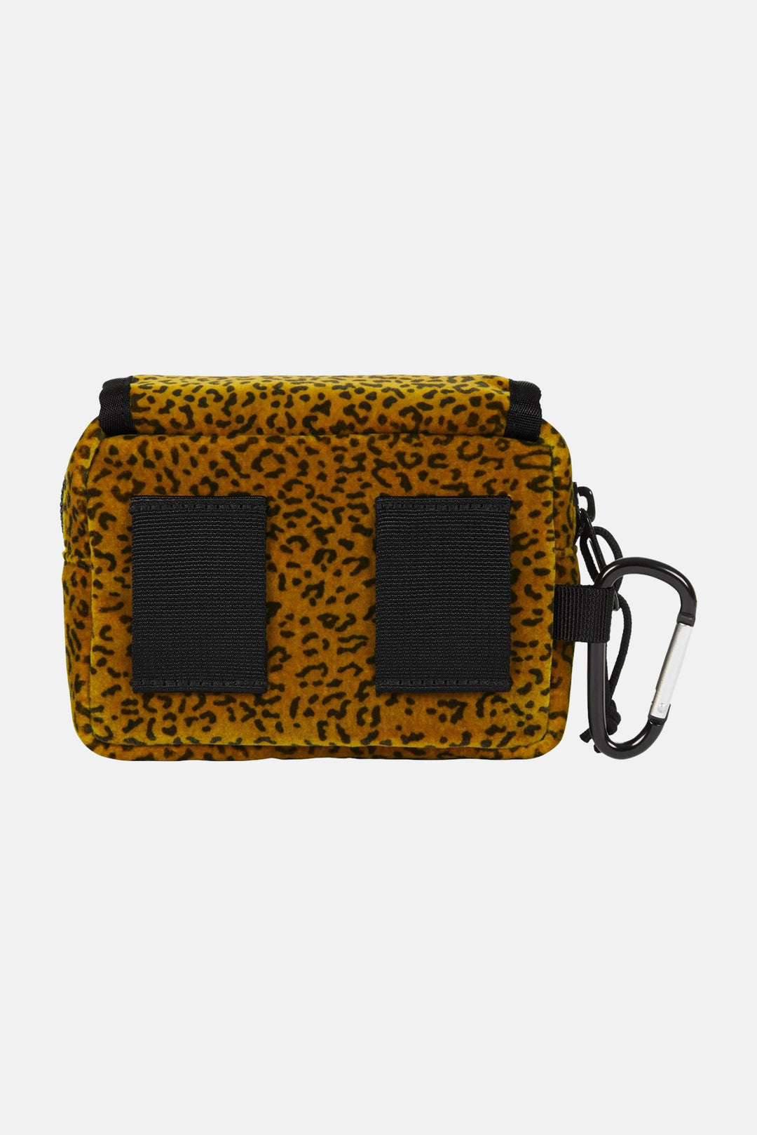 Velvet Mini Pouch Tan Leopard