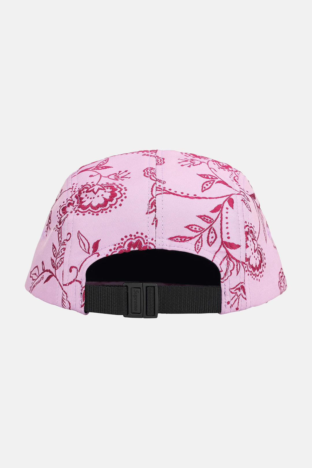 Floral Jacquard Camp Cap Lavender