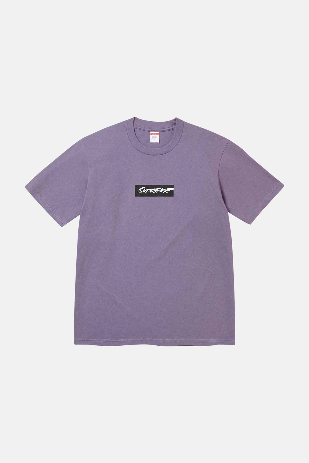 Futura Box Logo Tee Dusty Purple – blueandcream