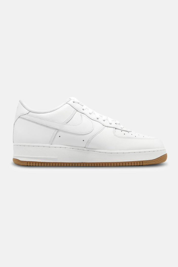 Men's AF 1 White/Light Brown Gum