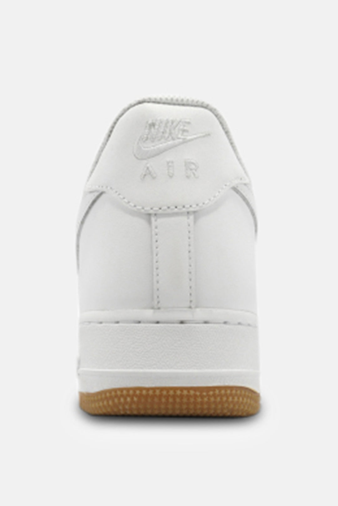 Men's AF 1 White/Light Brown Gum