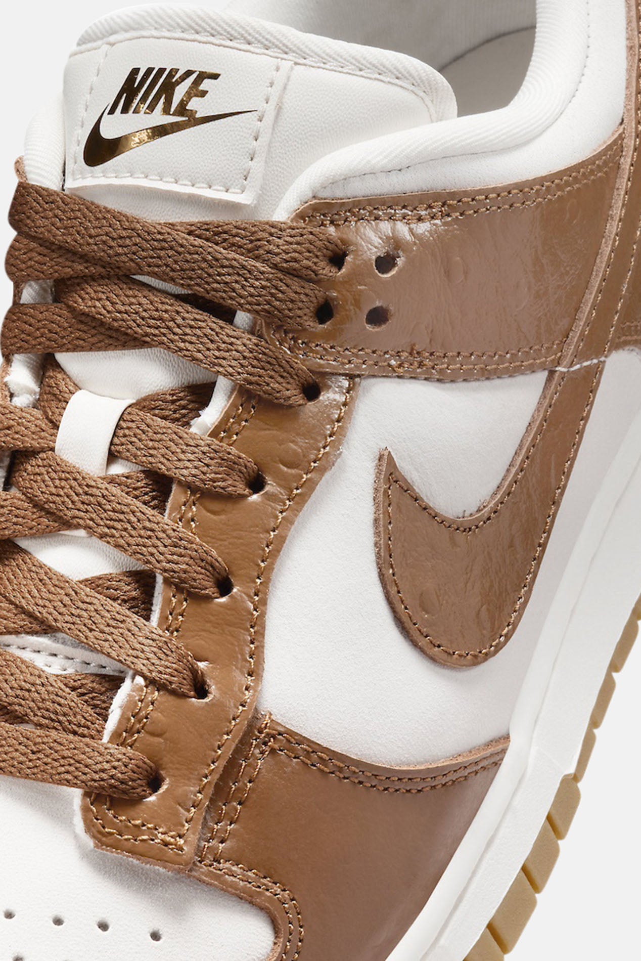 Women's Dunk Low “Brown Ostrich Grandmas” LX – blueandcream