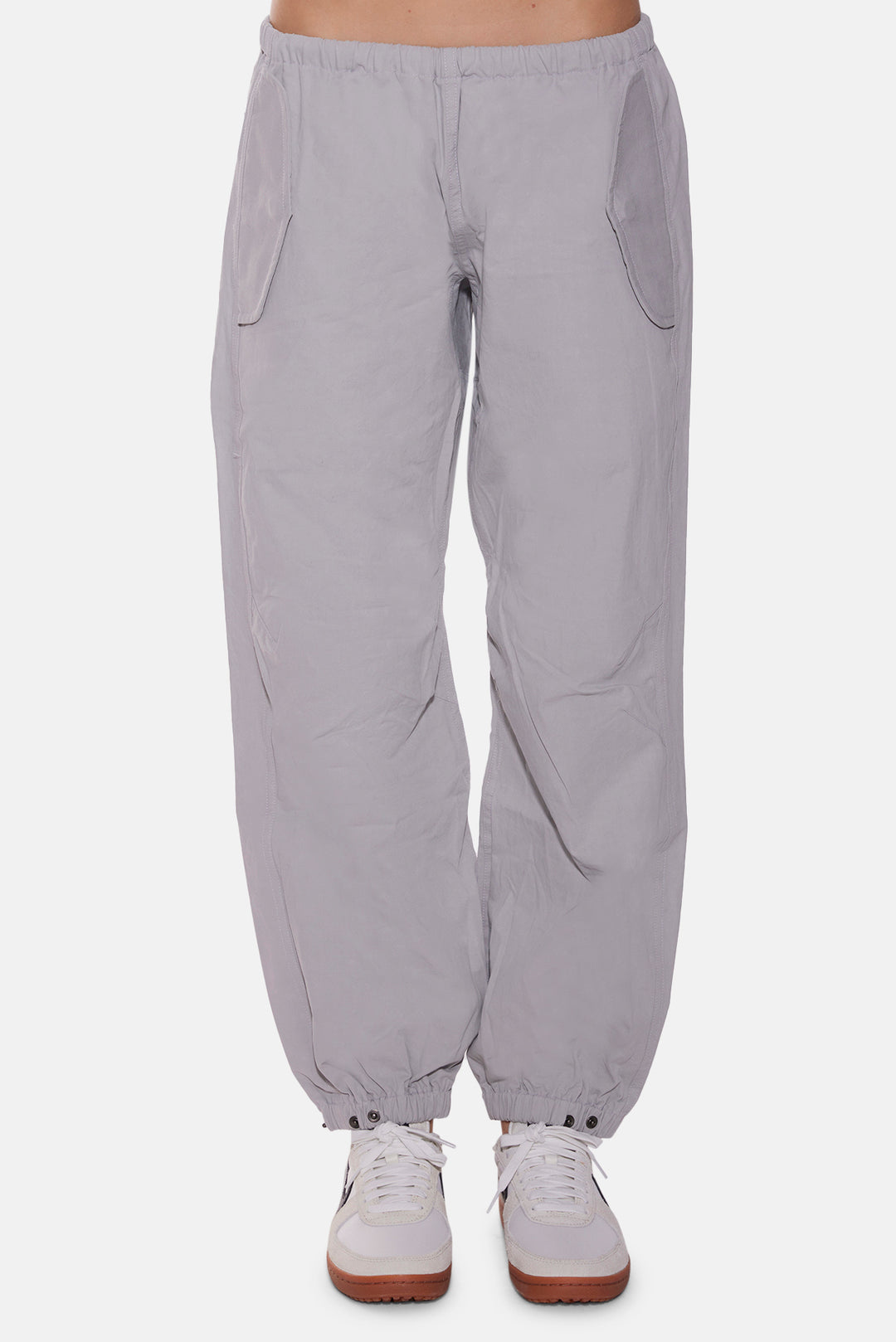 Justine Cotton Parachute Pant Grey