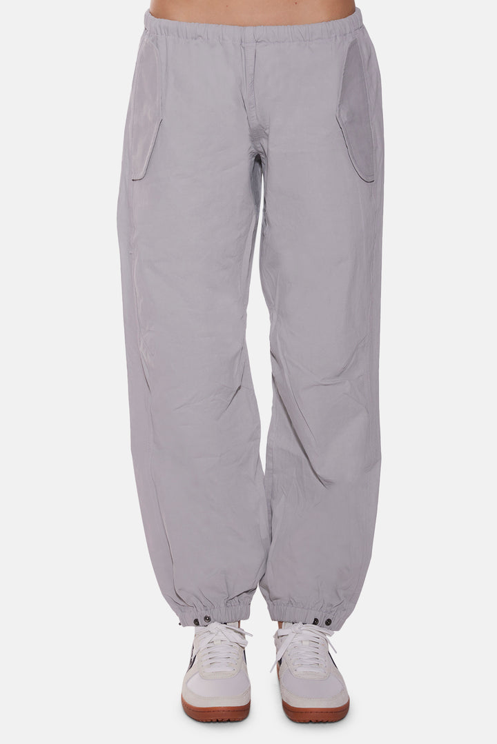 Justine Cotton Parachute Pant Grey