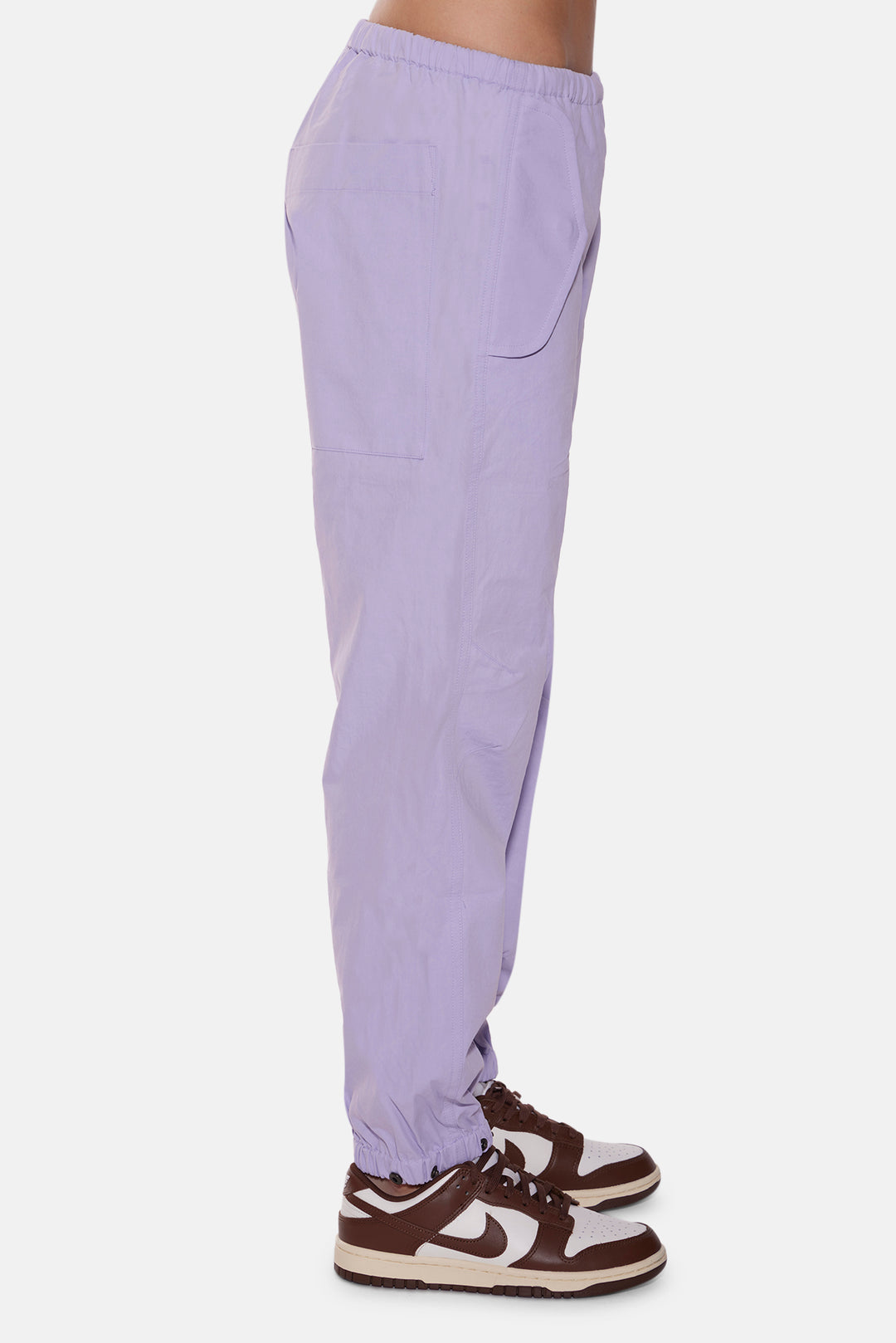 Justine Cotton Parachute Pant Purple