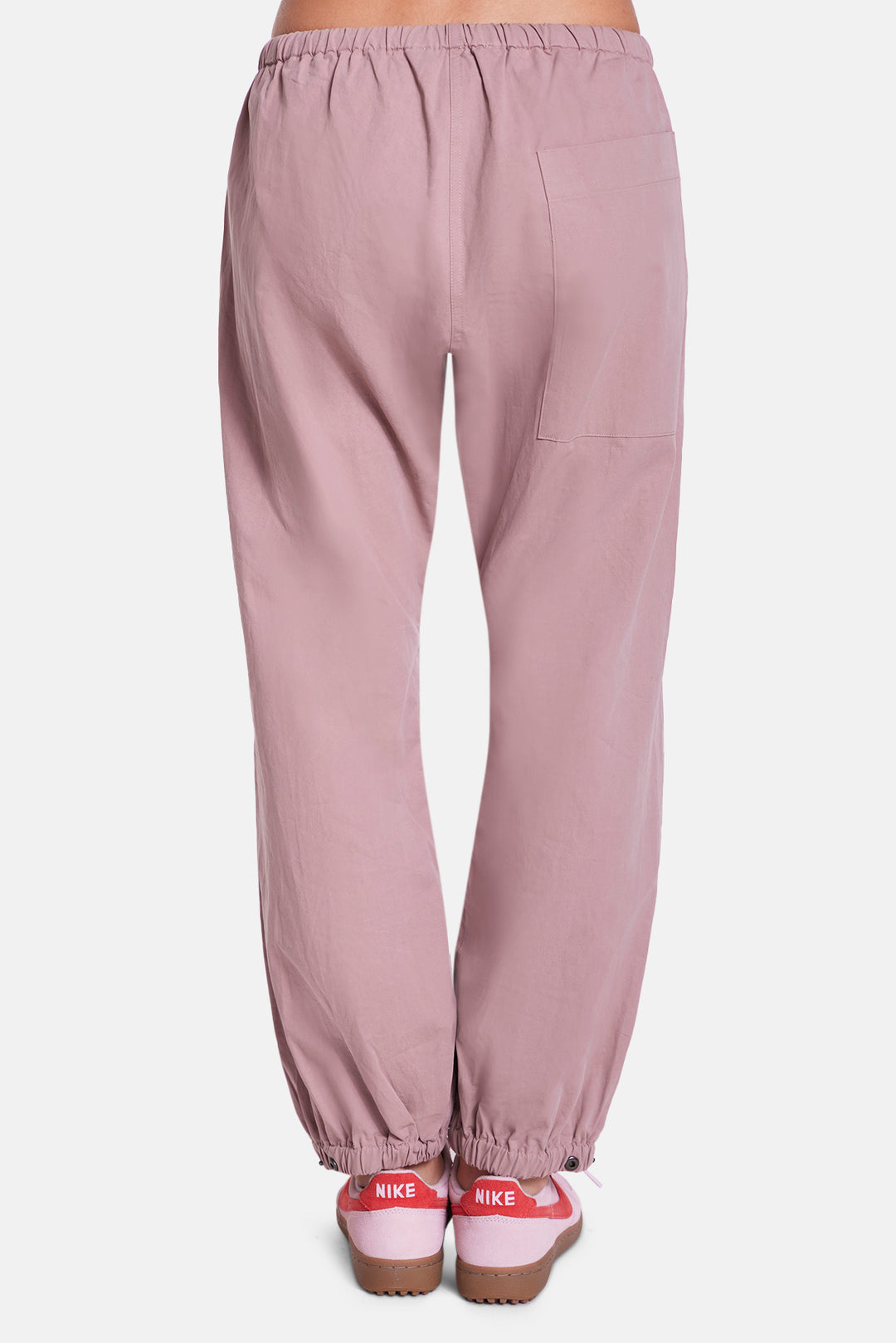 Justine Parachute Pant Studded Mauve