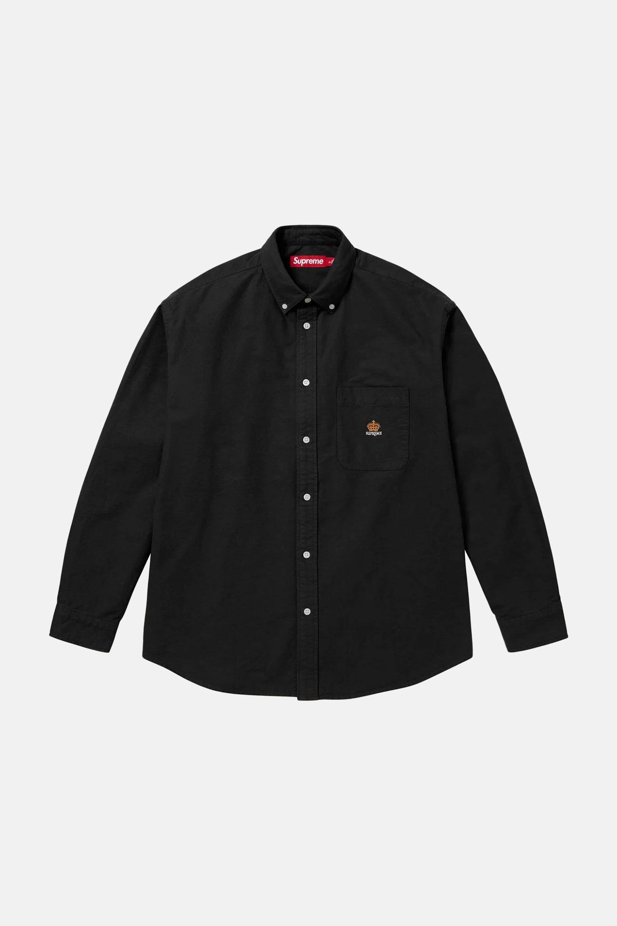 Oxford L/S Shirt Black – blueandcream