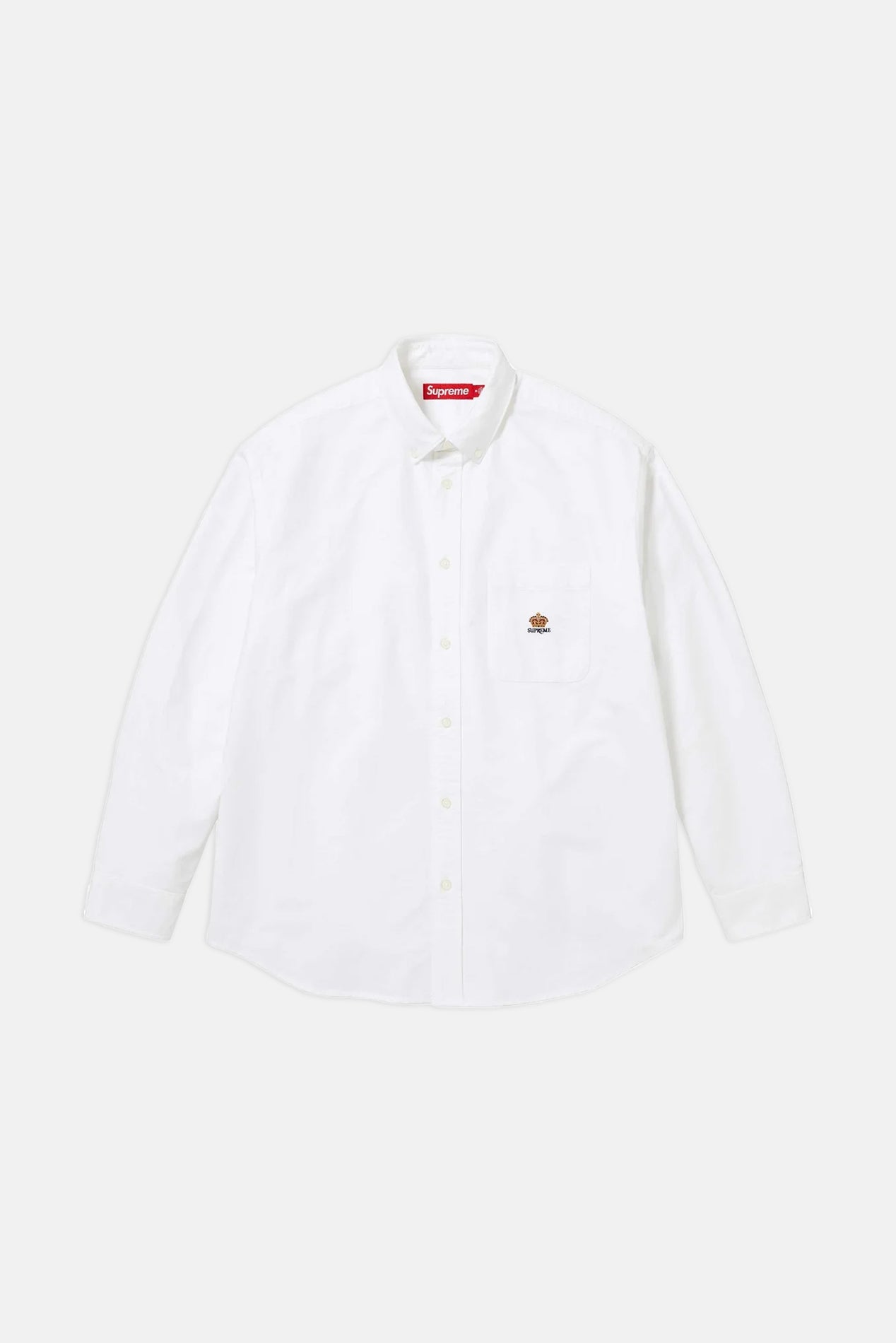 4日までの出品 Loose Fit Flannel Oxford Shirt Supreme Loose Fit Flannel Oxford Shirt S