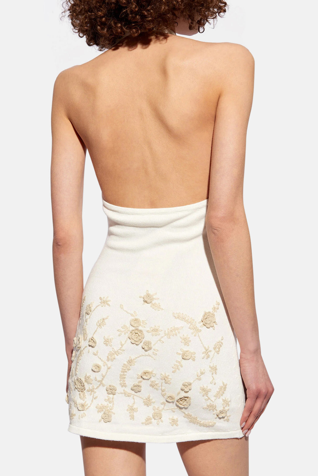 Luba Knit Dress Off White