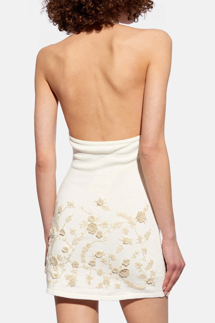 Luba Knit Dress Off White