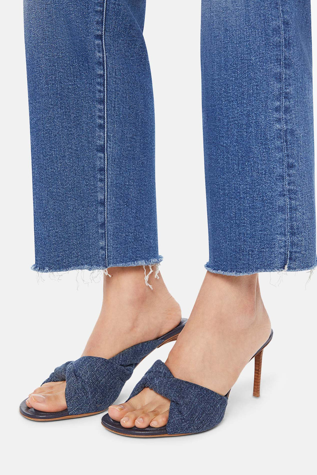 The Mid Rise Rambler Zip Ankle Fray Dugout Doobies