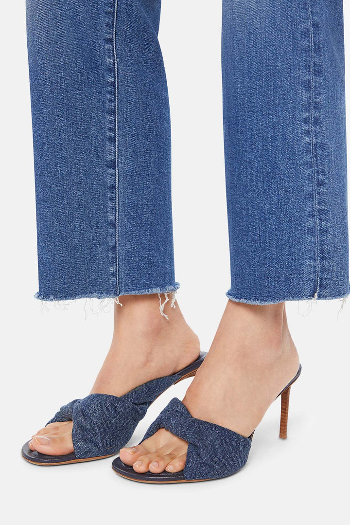 The Mid Rise Rambler Zip Ankle Fray Dugout Doobies
