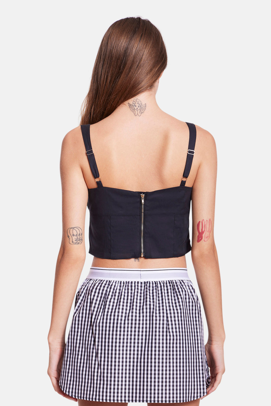 Bungalow Bustier Top Black