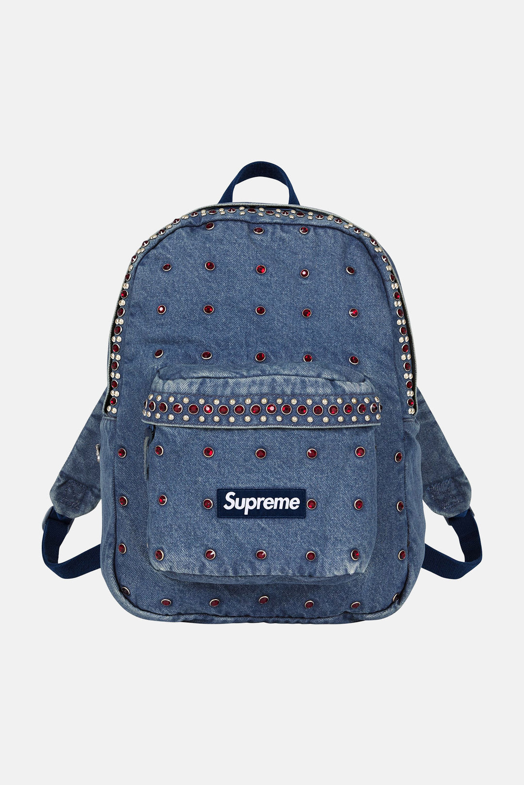 B.B. Simon Denim Backpack Washed Indigo