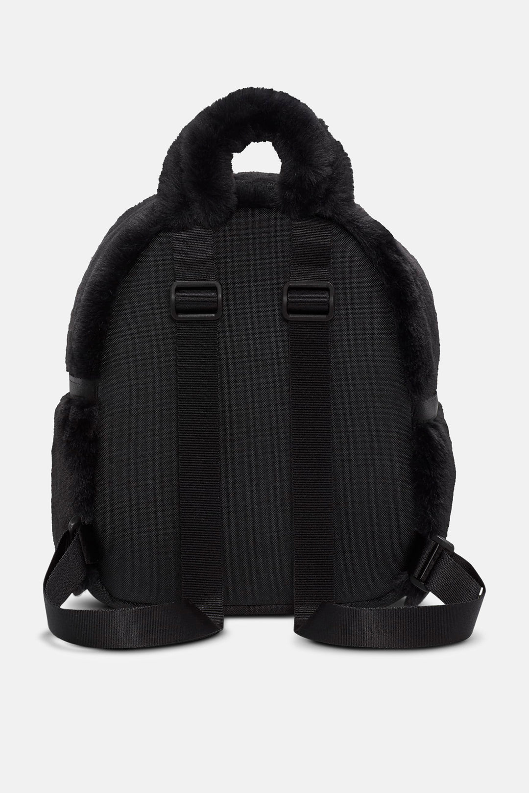 Faux Fur Mini Backpack Black – blueandcream Faux Fur Mini Backpack Black – blueandcream