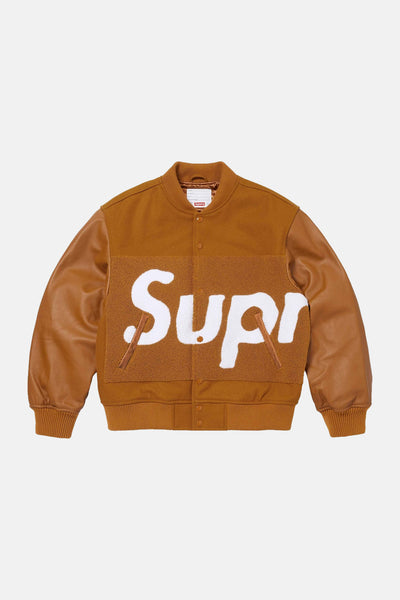 ジャケット・アウター Supreme Big Logo Chenille Varsity Jacket spring-summer2024-big-logo-