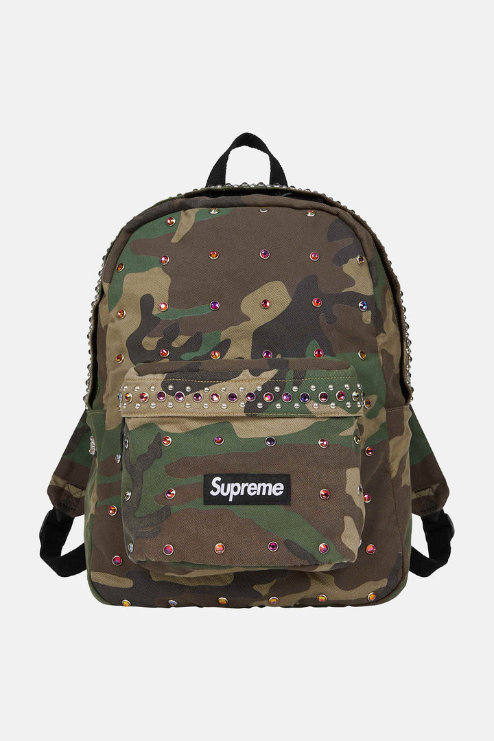 B.B. Simon Denim Backpack Woodland Camo