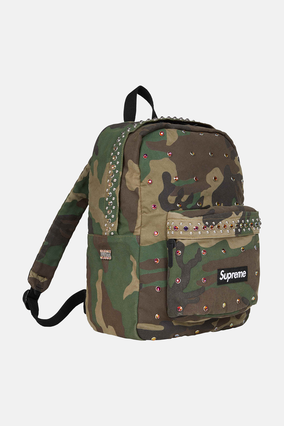 B.B. Simon Denim Backpack Woodland Camo