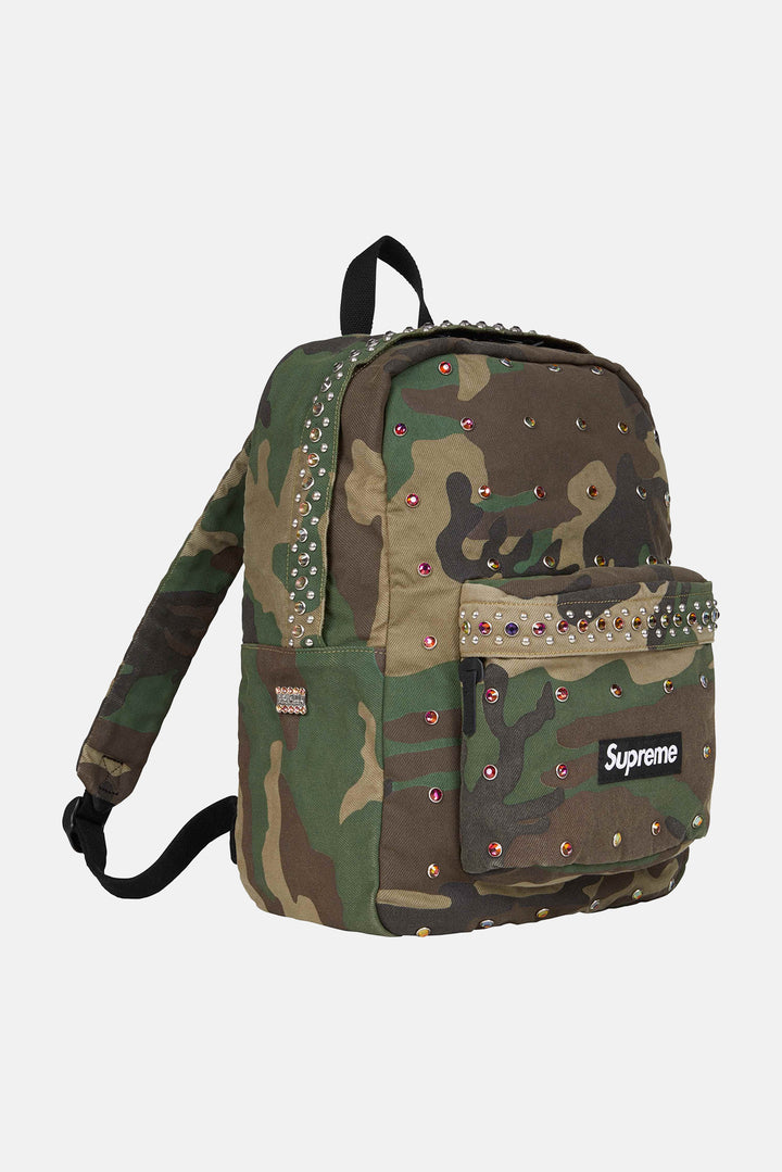 B.B. Simon Denim Backpack Woodland Camo