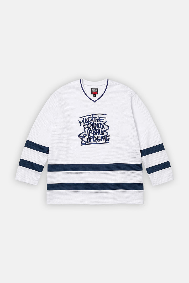 Supreme x Martithé + François Girbaud Hockey Jersey White