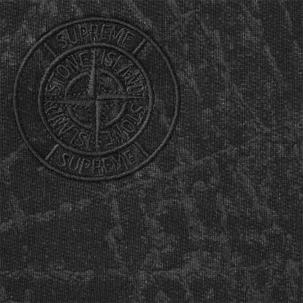 Supreme/Stone Island Hooded Sweatshirt Black – blueandcream