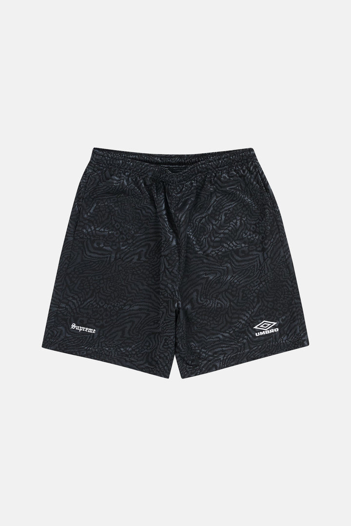 Supreme Umbro Animal Jacquard Soccer Short Black