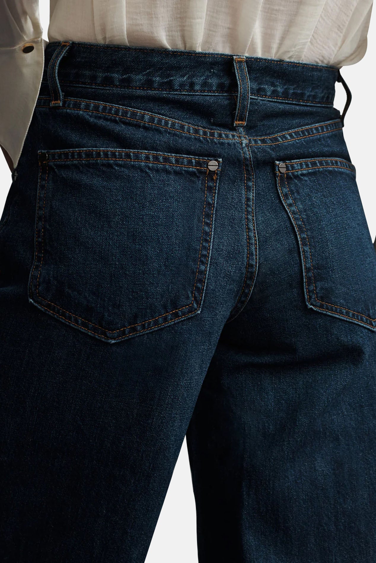 TWP Tiny Dancer Jean In Dark Wash Denim Dark Wash – blueandcream