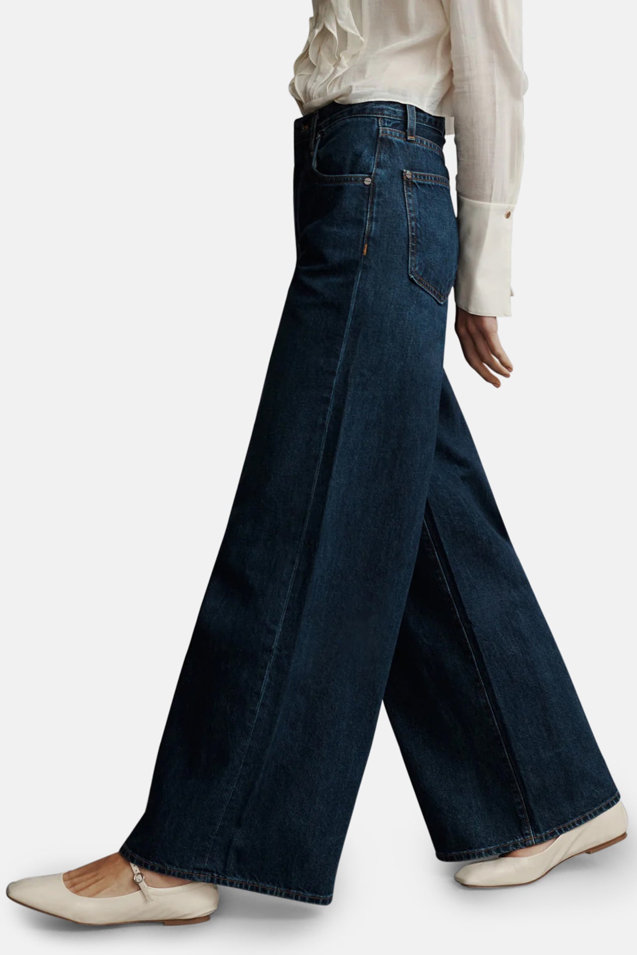 TWP Tiny Dancer Jean In Dark Wash Denim Dark Wash – blueandcream