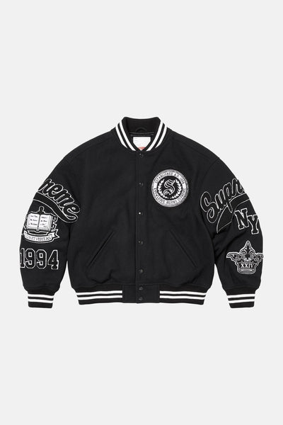 ジャケット・アウター Supreme Veritas Varsity Jacket Black XL Veritas Varsity Jacket Black – blueandcream