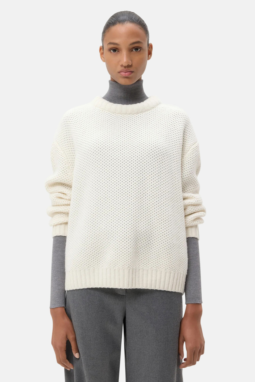 Waffle Thermal Ivory
