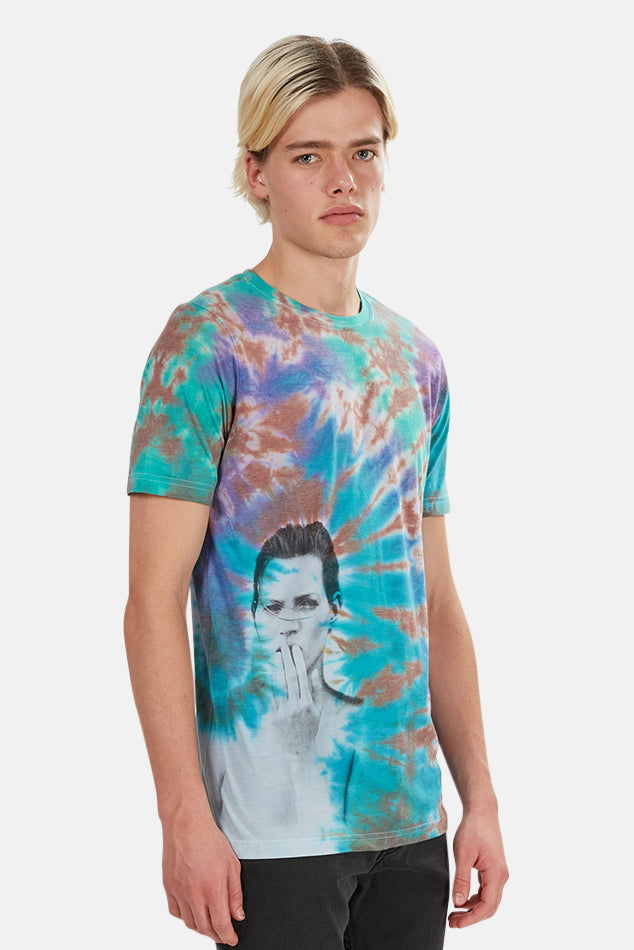 Obsession Tie Dye Tee - blueandcream