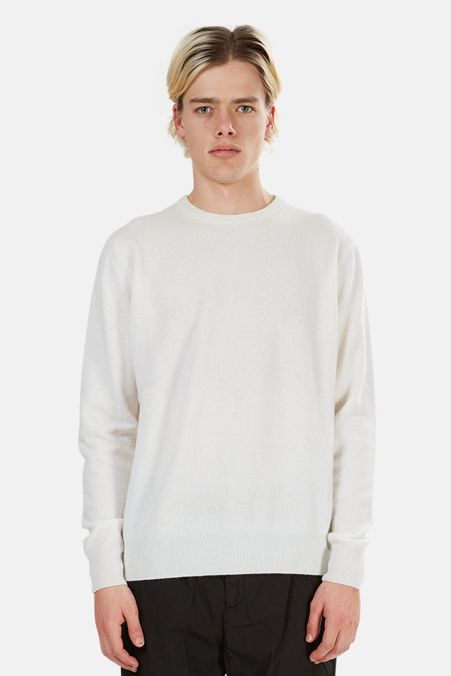 Wool Sweater White - blueandcream