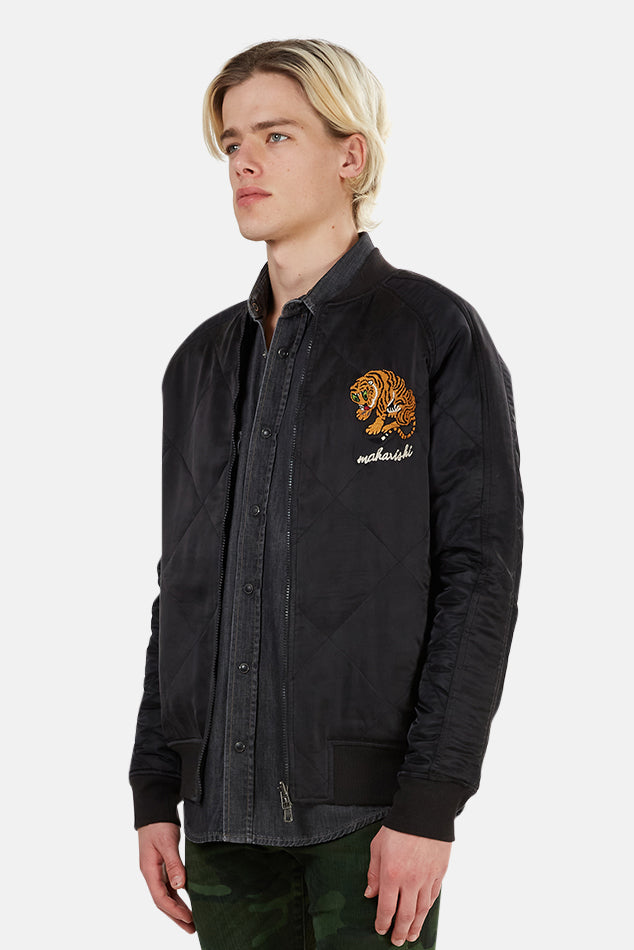 Reversible Hokkaido Jacket Black - blueandcream
