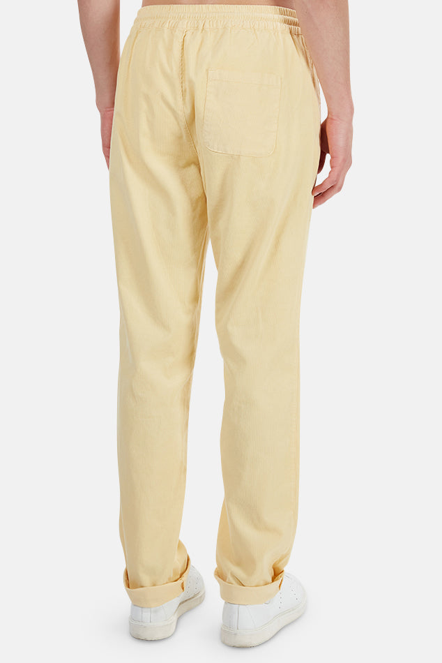 Lemos Beach Trousers Yellow - blueandcream