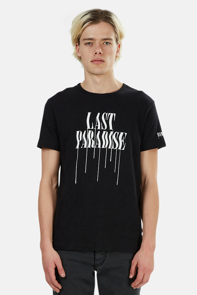 Last Paradise Tee Black - blueandcream