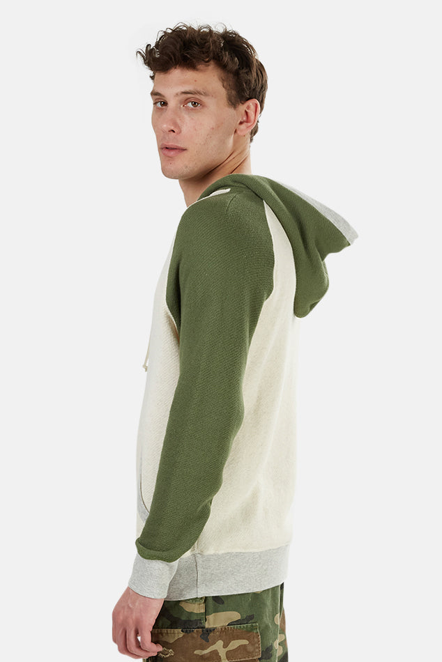 Pullover Hoodie Olive - blueandcream