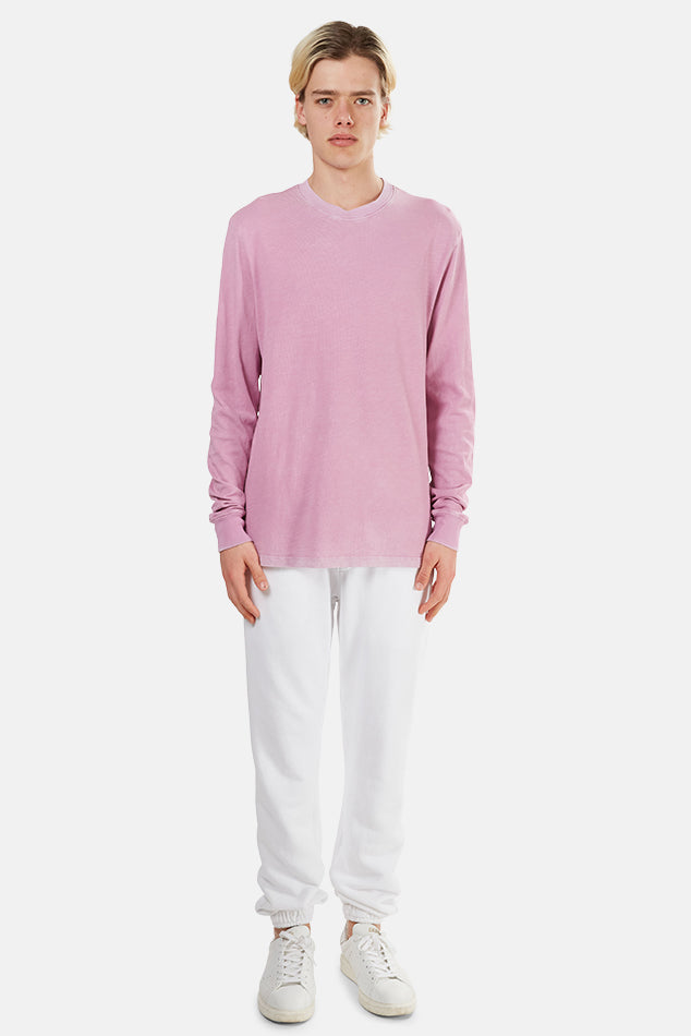 Presley Long Sleeve Shirt Vintage Pink Lavender - blueandcream