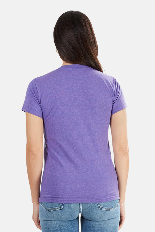 The Lamptons Crewneck Tee Purple - blueandcream