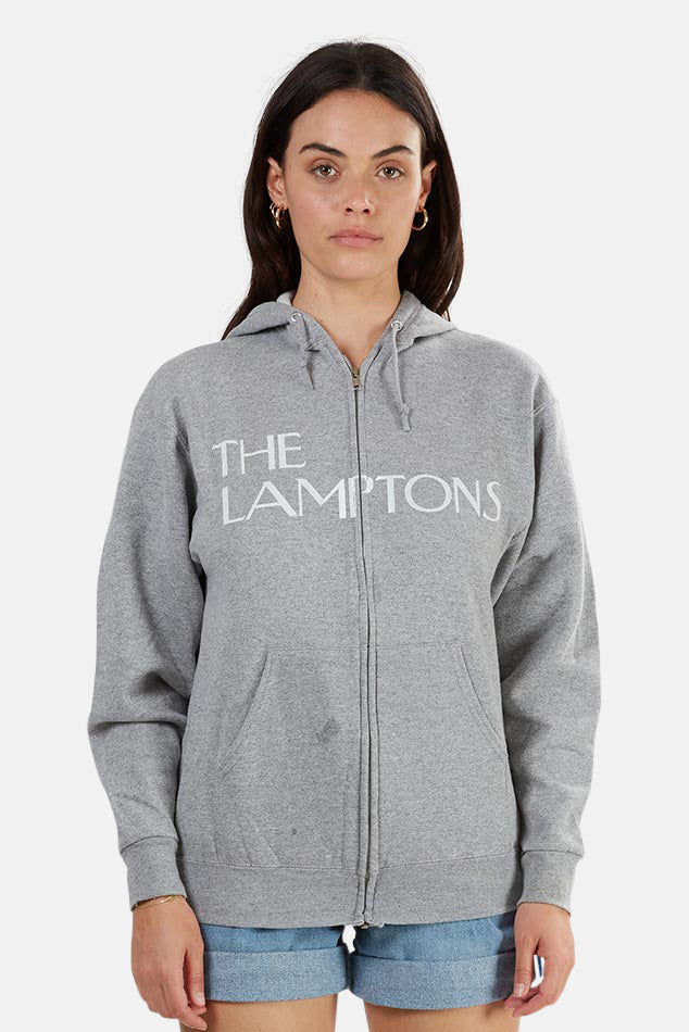 Lamptons Hoodie Grey - blueandcream
