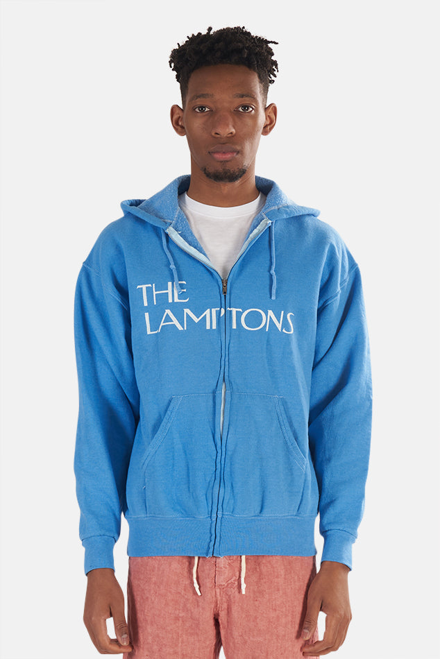 Lamptons Hoodie Blue/White - blueandcream