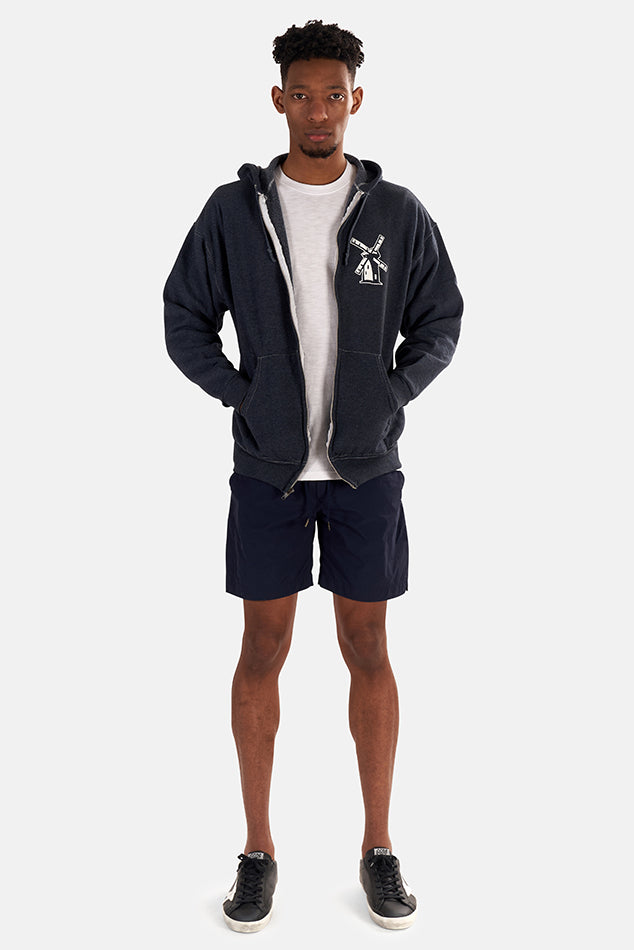 Japanese Windmill Hoodie Cobalt - blueandcream