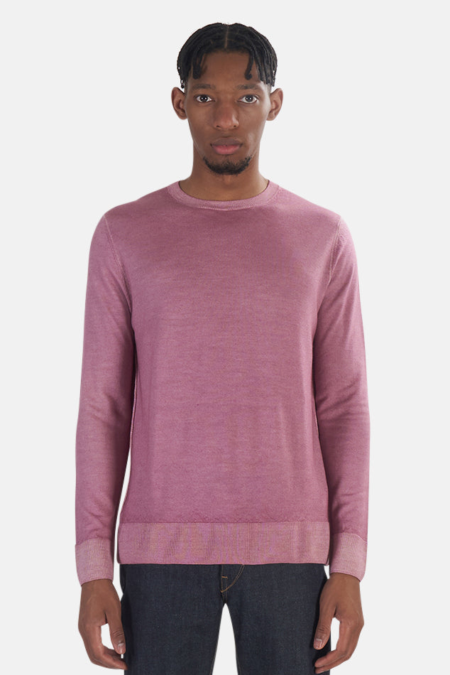 Wool Cashmere Sweater Pink - blueandcream